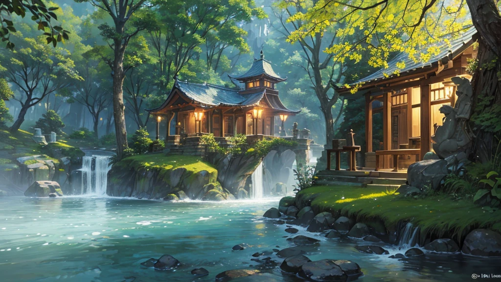At dusk, In the heart of the ancient forest, Trees that are hundreds of years old々between、The city of elves stands tall like a jewel. thats slender towers and delicate domes are sculpted in harmony with the surrounding nature, Blends organically with the surrounding leaves and branches. The building is made of natural materials, Like carved wood and grey stone, Decorated with intricate carvings and elven folk motifs.
As the sun sinks over the distant horizon, Paint the sky orange, pink and violet, The calm waters of the river that meanders slowly through the city、The last golden light is reflected。. thats crystal clear waters mirror the celestial spectacle, Turning the river into a liquid mirror、Reflecting the fleeting beauty of twilight.
In a narrow place, The winding streets of Elven Town, Residents move around with grace and elegance, Her richly decorated clothes are woven from natural fibers and luminous silk.. Blown glass lanterns emit a gentle light, Lighting up the cobblestone road、Highlights the intricate details of Elven architecture.
In the air、Hanging gardens and lush terraces are filled with the sweet scents of wild flowers and aromatic herbs.。. soft, Fantastic music floats in the air, Create a heavenly soundtrack to match the spectacle of a serene river sunset.
that'A time of peace and tranquility in the elven town, Time passes slowly、Where the magic of nature is revealed in all its grandeur. that is a place where the bonds between elves and the land are deep and unbreakable., Where the beauty of wildlife and civilisation blend in perfect symbiosis.