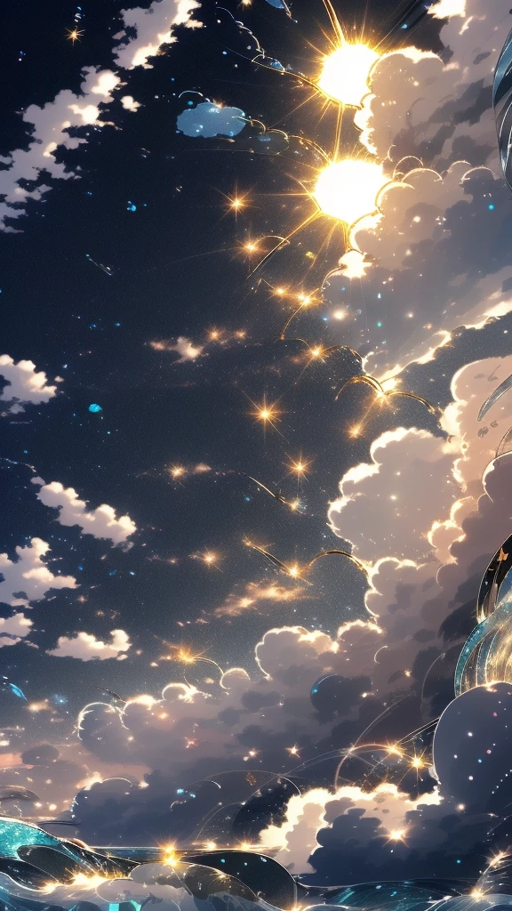 white、transparent、A soft and gentle gradation、Beautiful sea、Wave、water droplets、Waveの縁が強い反射、The sunlight reflects off the screen, making it sparkle like shattered glass crystals.。Dazzling Sparkle。
High quality.Amazingly sophisticated and detailed depictions.sharp.