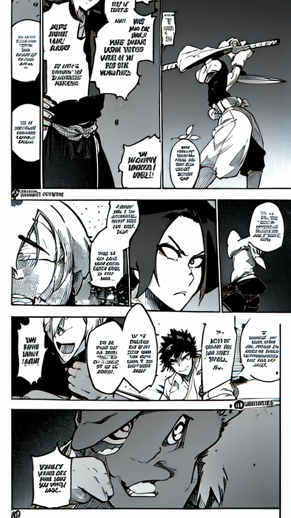 [gangster star] the hero charging ki of power. along with his 7 beautiful warriors. with divine weapons in the form of musical instruments. in a desert.
