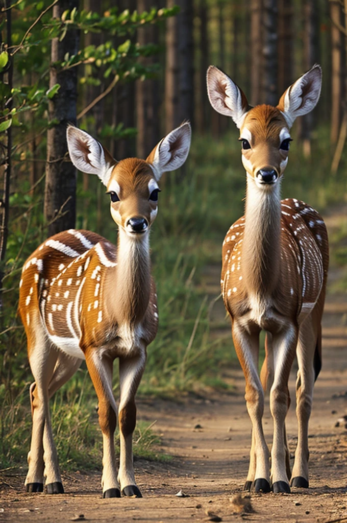 Two Bambi babies