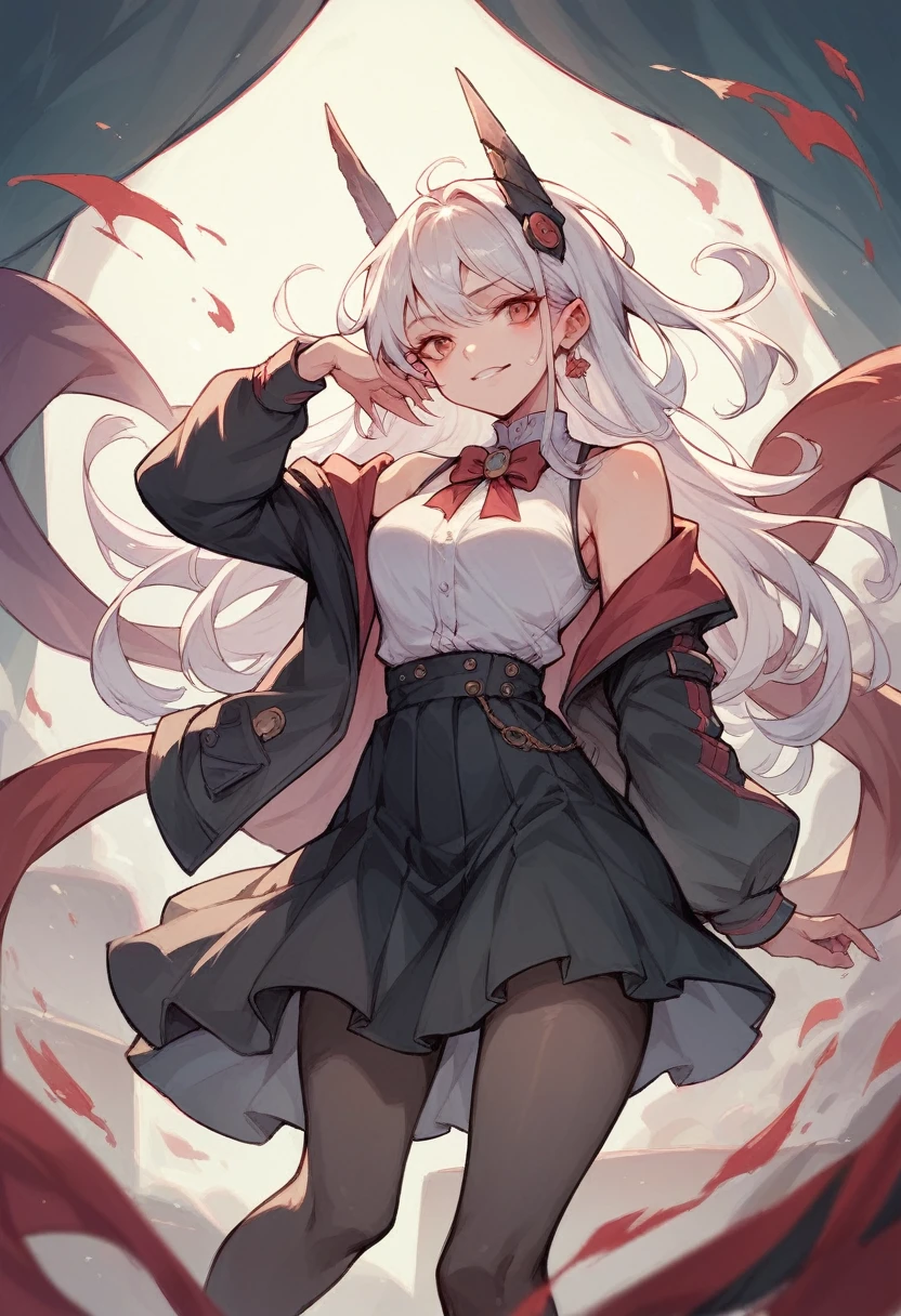 Create an anime girl without clothes