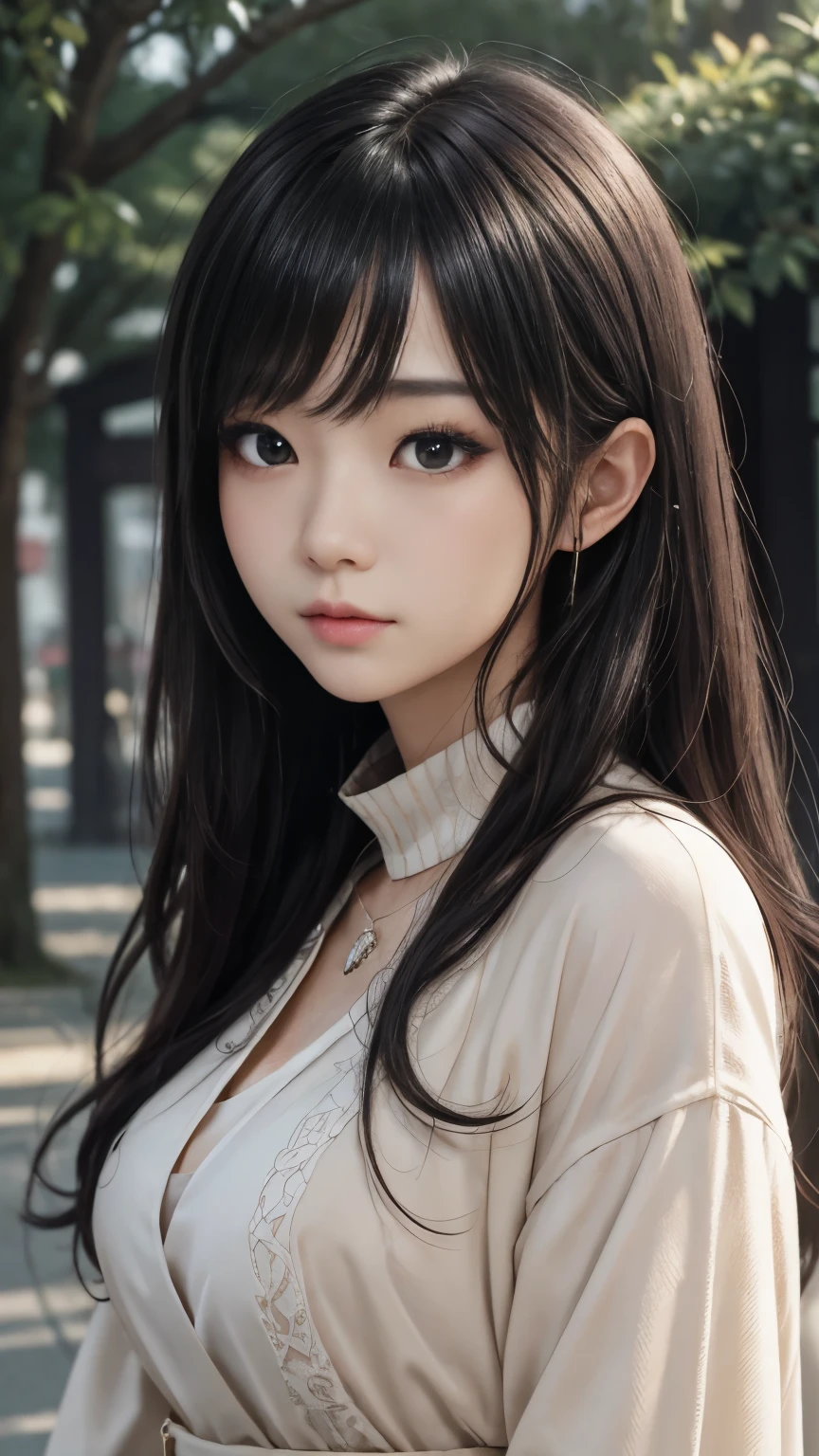 (最高qualityのディテール)、Realistic、8K Ultra HD、High resolution、(One Girl:1.2),(Fatal Beauty,Attractive beauty) ,(A supple and powerful physique),(Sensual charm),(Mysterious charm:1.1),(Captivating silhouette),The 超detailedな、高qualityのテクスチャ、Intricate details、detailed、非常にdetailedなCG、高qualityの影、detailed 美しく繊細な顔、detailed 美しく繊細な目、Written boundary depth、Ray Tracing、20th Generation、Cute K-Pop Girls、(The Face of Ulzan in Korea)、Thin face、(Urzan-6500-v1.1:0.6)、PurerosFace_v1、Glowing Eyes、Perfect body、 Viewer Display、(最高qualityのディテール:1.2)、Realistic、8K Ultra HD、High resolution、Woman close up, realistic girl rendering, 8k artistic german bokeh, Enchanting girl, Real Girls, Gurwitz, Gurwitz-style artwork, Girl Roleplay, Realistic 3D style, cgstation Popular Topics,, 8K Portrait Rendering,(truth,truth:1.4),(Sparkling eyes girl:1.2)、The 超detailedな、高qualityのテクスチャ、Intricate details、detailed、非常にdetailedなCG、高qualityの影、detailed 美しく繊細な顔、detailed 美しく繊細な目、Written boundary depth、Ray Tracing、20th Generation、Cute K-Pop Girls、(The Face of Ulzan in Korea)、Thin face、(Urzan-6500-v1.1:0.6)、cheek、Glossy Lips、、High resolution, Best image quality, 最高quality, Realistic, 超detailedな, Photo Real, 4K 8K Ultra HD Full Color RAW Photos, Fujifilm(Medium format), Hasselblad, Carl Zeiss, Incredible dynamic range photography(utility_art:Smooth-768:1.1),High resolution, High pixel count, 明確なdetailed, Clear images, Natural color reproduction, Noise Reduction, High fidelity, quality, Software Improvements, Upscaling, Optimized Algorithms, Professional-level retouching,
1. Oversized coat:
The coat is、Choose an oversized design that covers from shoulders to knees.。Color is classic navy or black、or warm khaki or beige, wait.、Choose colors that match the season。
2. Knitted sweater or turtleneck:
To protect yourself from the cold、Knitted sweater or turtleneckを選択してください。Match the texture and color of the knit to the coat.。
3. Wide leg pants:
For pants, Choose a wide-leg design、Combines ease of movement and style。Denim in dark tones or black trousers will look good.。
4. Knee-high boots:
What is included in an oversized coat、足首からふくらはぎまでカバーするKnee-high bootsとの組み合わせ。Boots are black or dark brown and chic.、Gives a stylish impression。
5. accessories:
シンプルなゴールドまたはシルバーのaccessoriesを選択してください、Add elegance to your outfit。for example、Long necklaces and large earrings are recommended.。
6. Handbags:
Handbags、Choose a color that matches the tone of your outfit.。Shoulder bags and tote bags are convenient and stylish。
7. Compensateと髪型:
Compensate, Choose natural colors that flatter your skin。Wavy Hair、By creating loose curls、Appeal to softness。