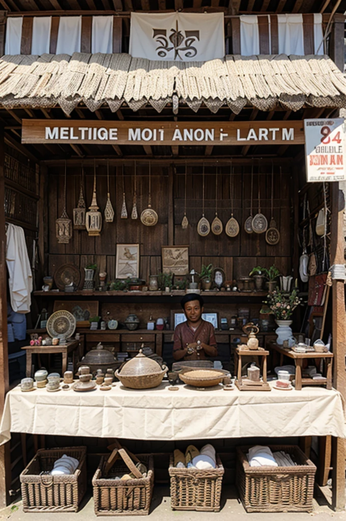 Tegal antique stall 
