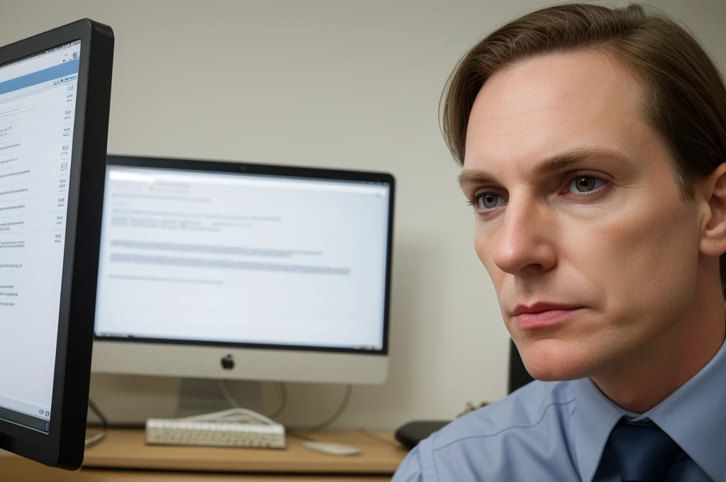 ultra high detail, male accountant, ((perfect face)), 38 years old, cheekbones, [face wrinkles], office, behind desk,