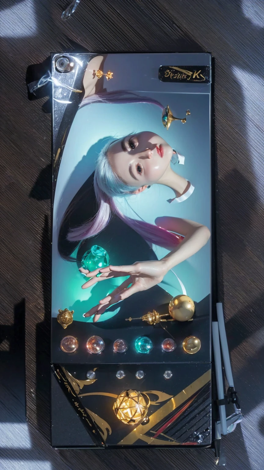 ((Best quality, 8k, Masterpiece:1.3)),upper body, Sharp focus :1.2, Beautiful woman with perfect figure, highly detailed facial and skin texture, detailed eyes, double eyelids, interior view, perfect lighting, glowing skin.