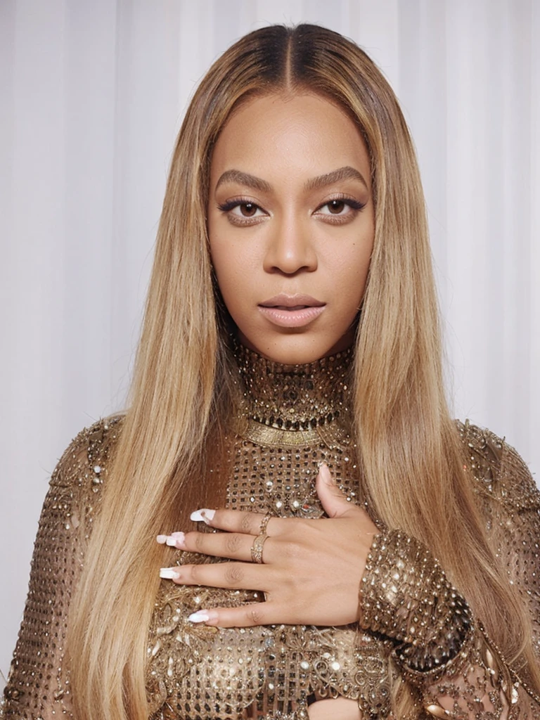beyonce knowles in a recording studio