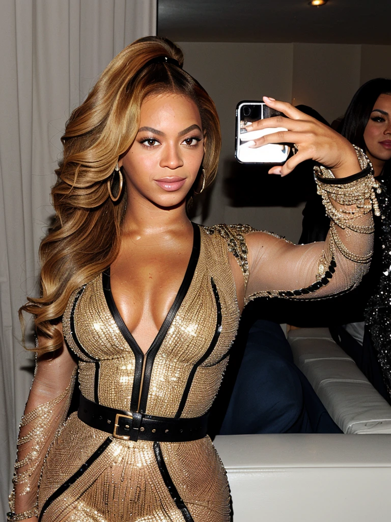 beyonce taking a picture of herself