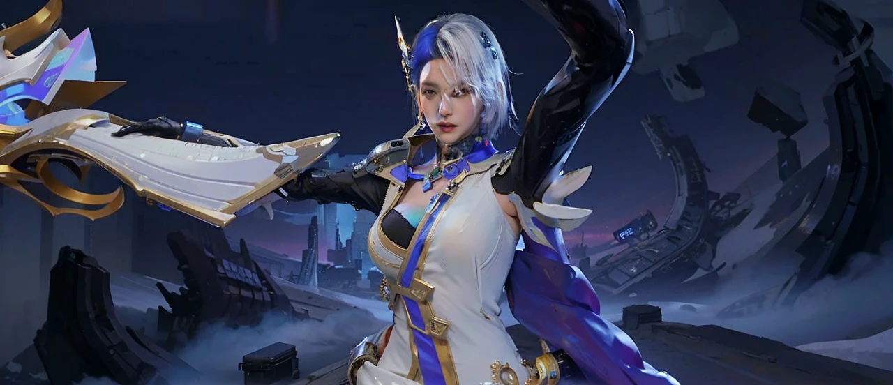 ((Best quality)), ((masterpiece)), (highly detailed:1.3), 3D, beautiful (cyberpunk:1.3) woman with long black hair, sexy white dress clothes looking at camera, dinamic pose, dinamic style, detail, ultra detailed, ultra masterpiece, 8K, ultra HD,