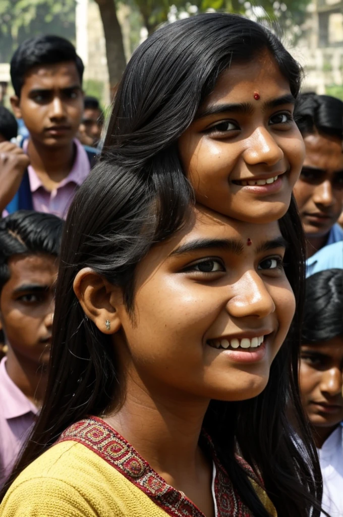 Create a Bangladesh student who's mouth stop by Dictatorship