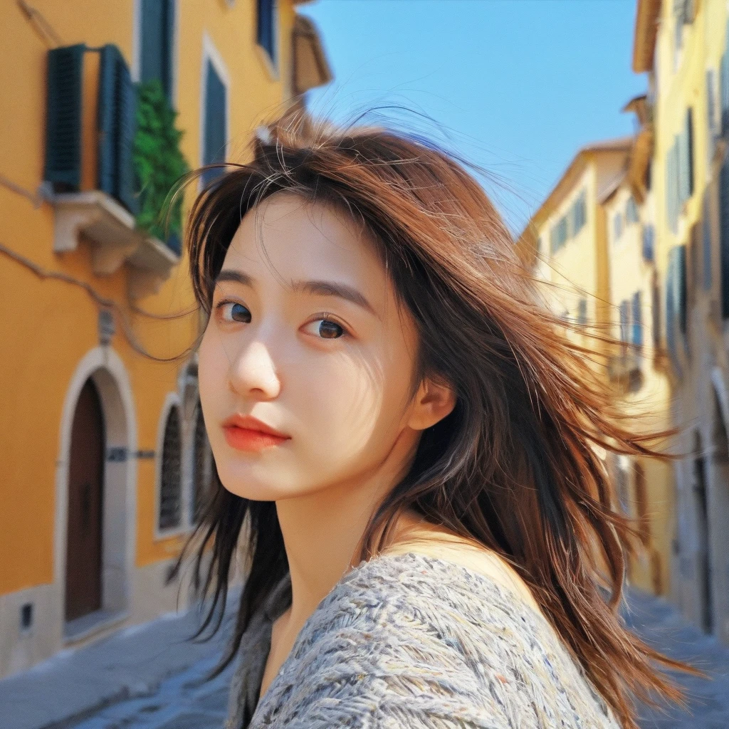 leogirl, (one cute italian girl:1.2), (best quality, masterpiece:1.3), 8k, RAW, dalcefo, high resolution illustration, coloful, intricate details,