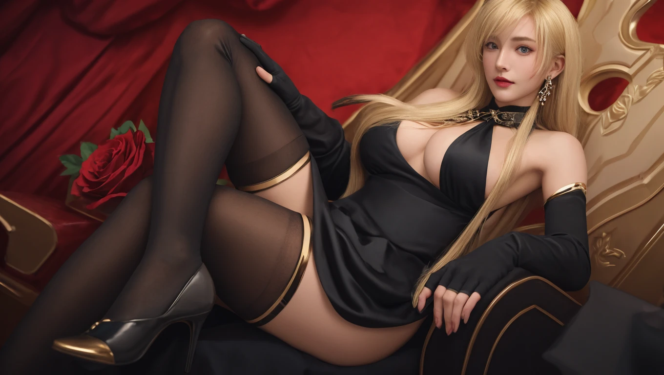 Bismarck AzurLane vestido sexy