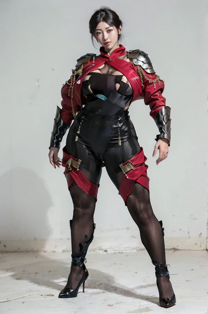 30-year-old Asian female gladiator posing for a photo,Tall and y,Sweaty and sweaty,Shiny muscle lines,Sense of Power,Large Breg buttocks,Md charmin exposure ,exposed,C toe,nipple,Y-hair detaRelease liear sexy super high heels,The charming and seduve queen,Fighting breath