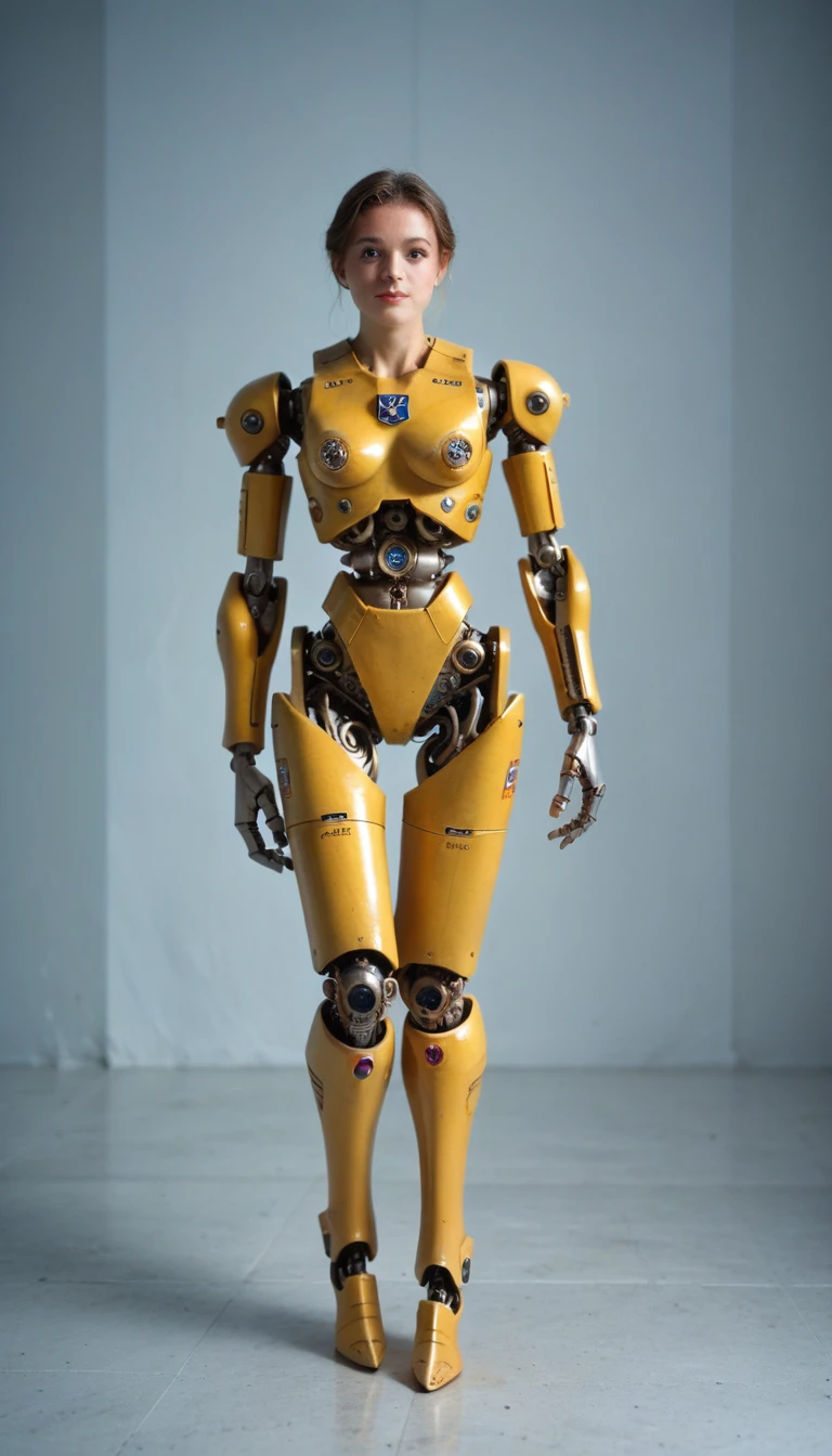 (zPDXL2), score_9_up, (((masterpiece))), (((best quality))), ((ultra-detailed)), (highly detailed CG illustration), ((an extremely delicate and beautiful)), (cute delicate face), cinematic light, ((1girl)), solo, full body, (mechanical joints), ((mechanical limbs)), AissistXLv2, unaestheticXL_bp5, SimplePositiveXLv2, zPDXL2 PonyXLV6_Scores