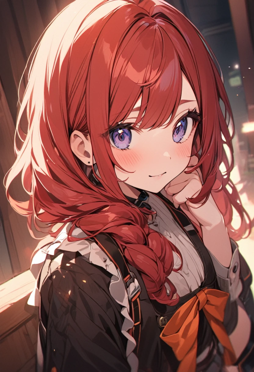 cute and beautiful redhead 
