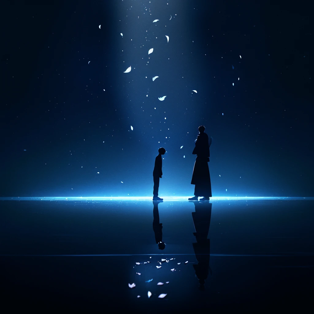 Cover concept:

The picture is dominated by soft and slightly melancholy tones, creating a warm and slightly regretful atmosphere. The background can be a hazy city night scene or a gentle dawn, symbolizing the passage of time and subtle changes in emotions.

Central element:

Figure silhouette: In the center of the picture, a man and a woman stand with their backs to each other in the form of silhouettes. Their posture seems to want to be close, but maintain a certain distance, indicating the subtle and complex emotional state between the two people. The silhouette of the girl can be more delicate and soft, and the boy's is slightly contemplative and helpless.

Staggered light and shadow: The use of light to cast staggered light and shadow between the two people to create an illusion of "fate to come and go". The light can be warm yellow or pale blue, adding a sense of dreaminess and nostalgia.

Embellished with details:

On the ground at the feet of the two people, some scattered petals or fallen leaves can be faintly drawn, symbolizing the short and fleeting good time.
Next to the silhouette of the girl, you can gently outline a butterfly or feathers that are about to fly away, implying the lightness and unfazability of this emotion.
Next to the silhouette of the boy, a half-open book or an unsent letter can be placed, symbolizing the inner monologue and unspoken feelings.