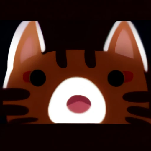 score_9, score_8_up, source_anime, animal focus, no humans, nekoemoji, cat, hood up, shaded face,