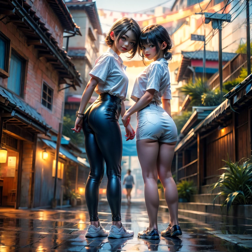 Masterpiece 8K TopQuality ExtremelyDetailed (ProfessionalPhoto:1.37)(RawPhoto Photorealistic:1.37) PUNIPUNI (((5 MILF hiding face in row:1.4))), ((Show Ass)Back of Head), { Standing Backwards | Stooped | Spanking | Lean forward | Lie on | Couch | (HighRise Suite) }, {(((HiddenFace))) | ((MaskedFace))}, LifeLike Rendering . BREAK . BareLeg, RoundlySkinnyButts, Radiant FineSkin with Transparency { (((SkinnyWear))) | NightWear | (Clearly Visible the shape of Butt) | [Ass visible through thighs] | Dazzling Rays through ThighGap }, {HiddenHands|Corrected BabyLike Hand}, PerfectLighting (Acutance:0.85)(BokeH:1.4)(SFW:1.8), Head and Body In same direction ((Don't look back)),