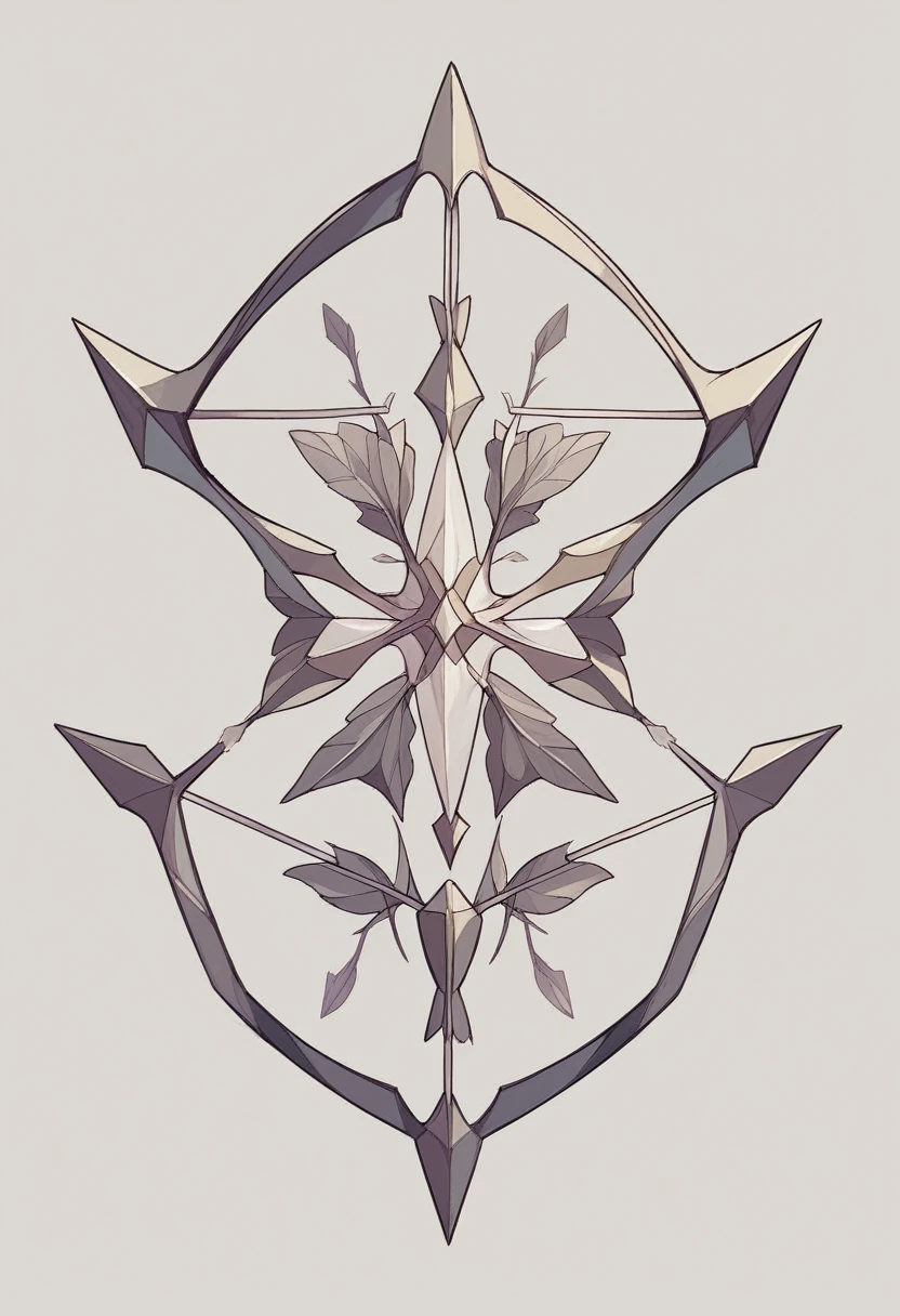 2d flat arrow vector on white flat background
