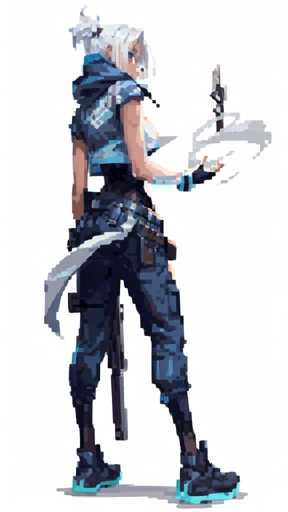 pixel art, vivit color