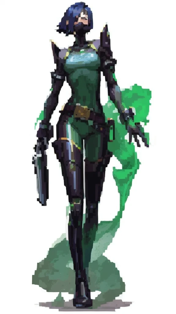 pixel art, vivit color