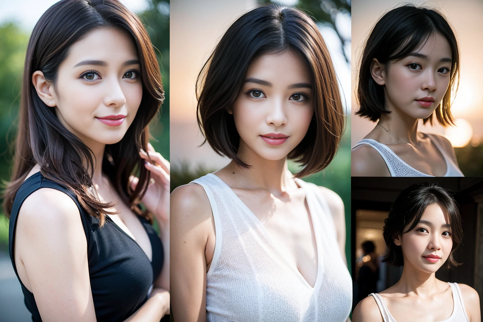 (Realistic:1.1),(masterpiece,Highest quality),8k,((2人のwoman)), (45 years old), 42 years old, Tight waist,Upper Body,full-course dinner、wine 、Amazing view of the sunset sky and clouds、Perfect Anatomy, Brown Hair, Short Hair,Random Hairstyles,((Highly detailed face and eyes:1.2))(cute顔:1.4),美しいactressの顔,Perfect golden ratio face,woman'suit、Nice,(smile:1.2)、Shortcuts、cute、slimカップル、modelカップル、actress男優、(Realistic, Intricate details:1.2), A bright smile、short hair,Bright Face、赤wine 、Appetizers、Italian food、wine bottle、Champagne、スパークリングwine、Brown Hair、Shortcuts、Long sleeve shirt、dress、(slimな顔), (The body is slim), (Brown Hair), (Shortcuts), cheeks turn a little red,restaurant, In a prominent place (From the waist up) Nova Frog Style, actress, model, Upper Body, 白wine, slim, wineグラス,
