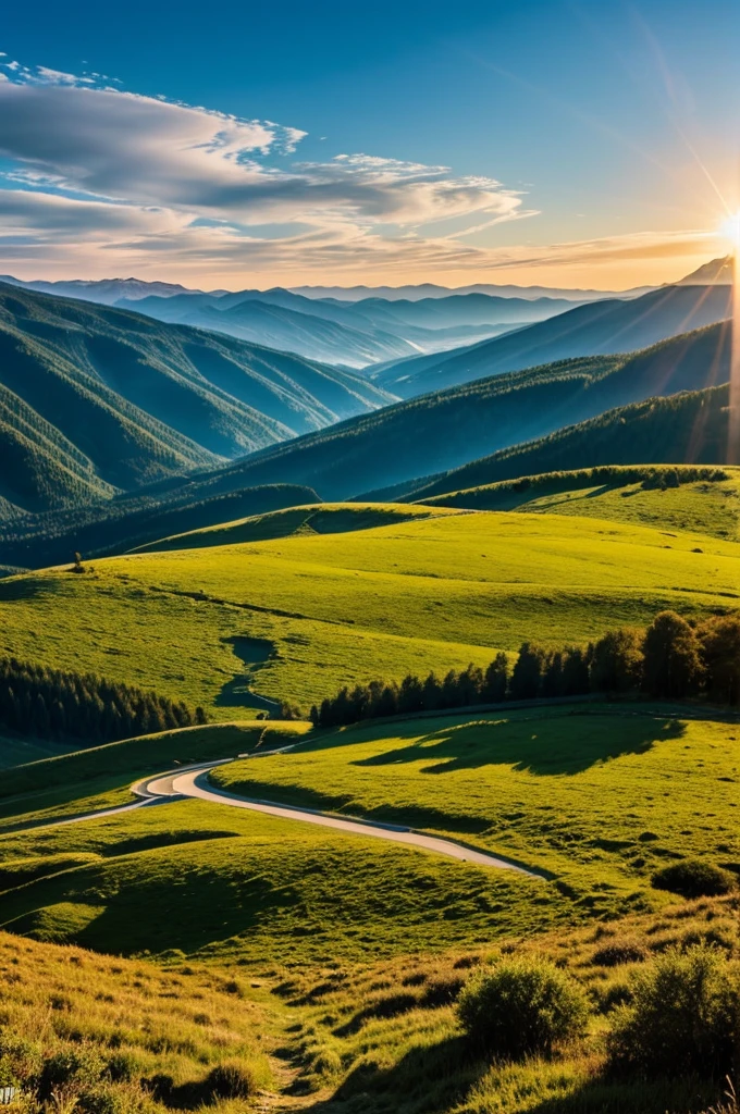 I saw wonderful landscapes in 1 minute