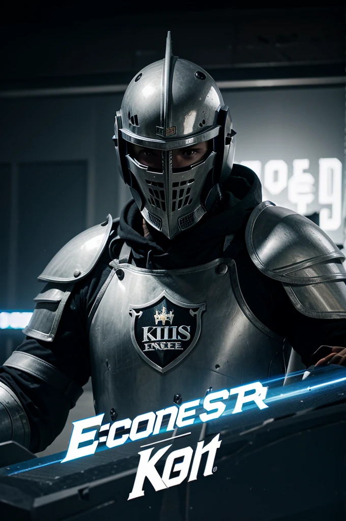 E-sports logo with a knight image