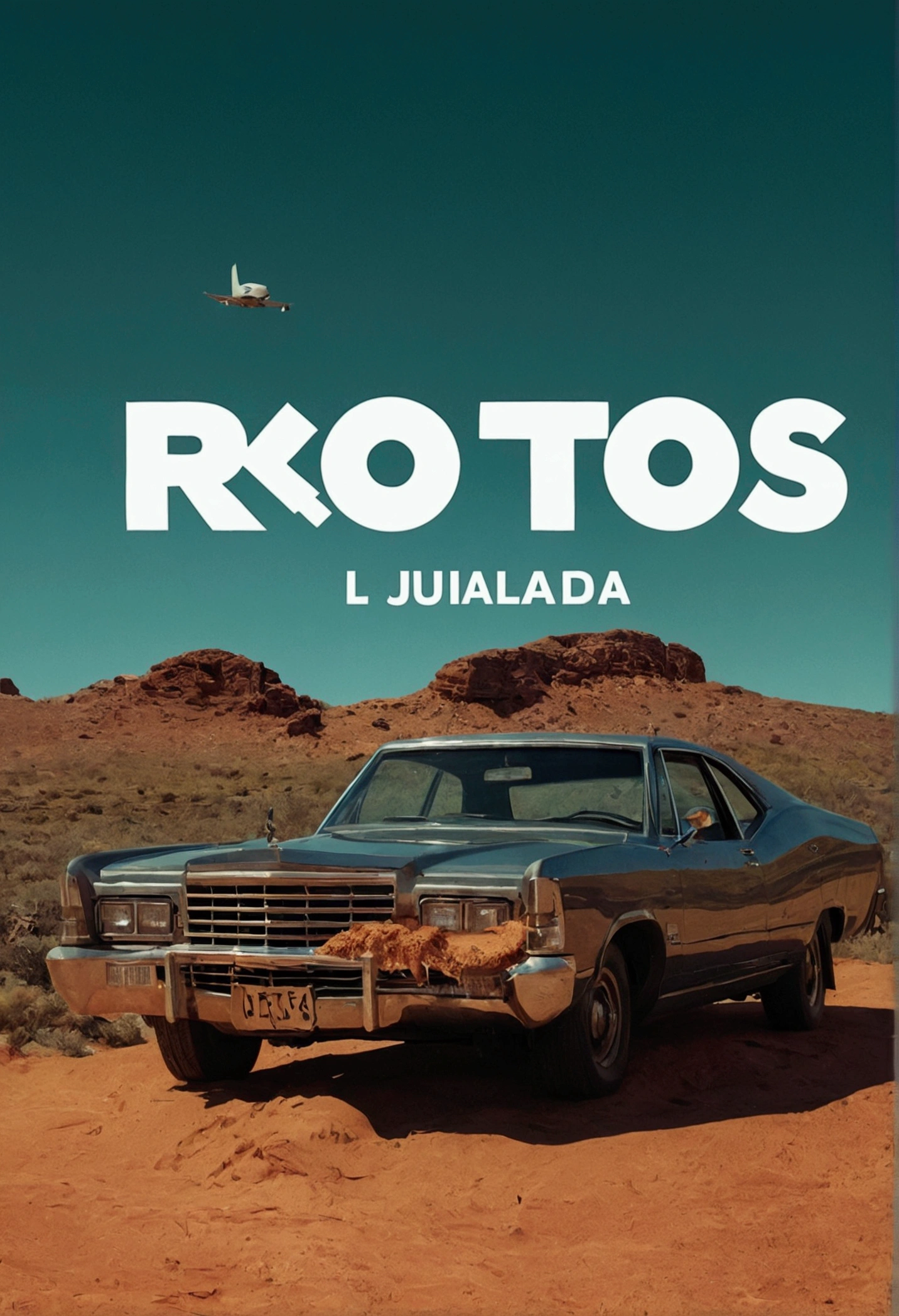 Cover for a song titled “Rotos” by Luije Landa