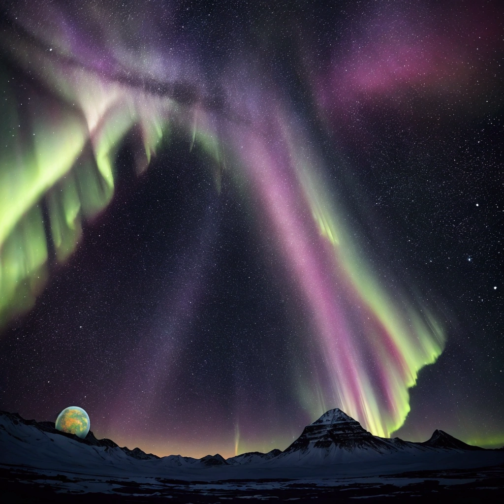 universe、planet、unlimited、Aurora