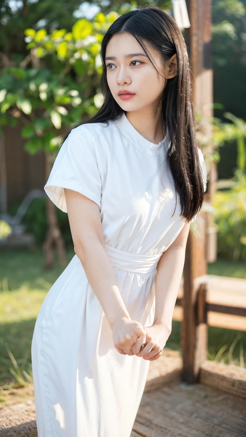 A cute 20 year old Japanese woman stands barefoot。With extremely precise and accurate anatomical depictions、It highlights the following elements::
Realisticな写真のような描写 (photo Realistic:1.4)
Hyper-realistic detail (hyper Realistic:1.4)
最高品質のRealisticな肌の質感 (最高品質のRealisticな肌の質感:1.4)
Enhances the beauty of skin texture (Enhances the beauty of skin texture:1.1)
きれいで輝く肌
Realisticなライティング (Realistic:1.3)
Smoother lighting (Smoother lighting:1.05)
Cinema Lighting Quality (Improving the quality of cinema lighting:0.9)
バックライトと顔を照らす優しい光
レイトレーシングとBright light (Bright light:1.2)
32K resolution for fine grain and detailed faces (Film Grain:1.1)
Accentuates body lines (Accentuates body lines:1.1)
Natural look and natural background Gentle and beautiful eyes Improve hair quality、Fine hair texture, delicate light and shadow、Clear muscles Graceful pose Sharp details and soft light reflections Beautiful contours and delicate skin tones
