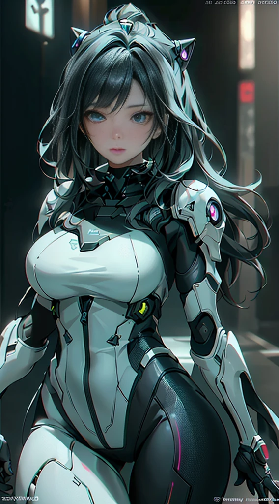 ((Best quality)), ((masterpiece)), (detailed:1.4), 3D, an image of a beautiful cyberpunk female,HDR (High Dynamic Range),Ray Tracing,NVIDIA RTX,Super-Resolution,Unreal 5,Subsurface scattering,PBR Texturing,Post-processing,Anisotropic Filtering,Depth-of-field,Maximum clarity and sharpness,Multi-layered textures,Albedo and Specular maps,Surface shading,Accurate simulation of light-material interaction,Perfect proportions,Octane Render,Two-tone lighting,Wide aperture,Low ISO,White balance,Rule of thirds,8K RAW,