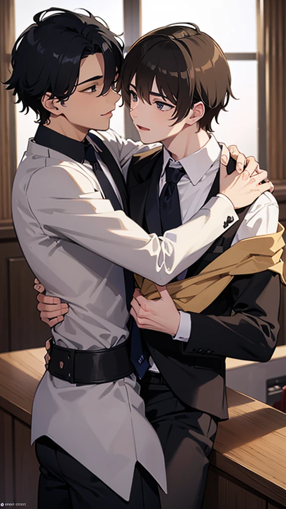 Two men are in love.