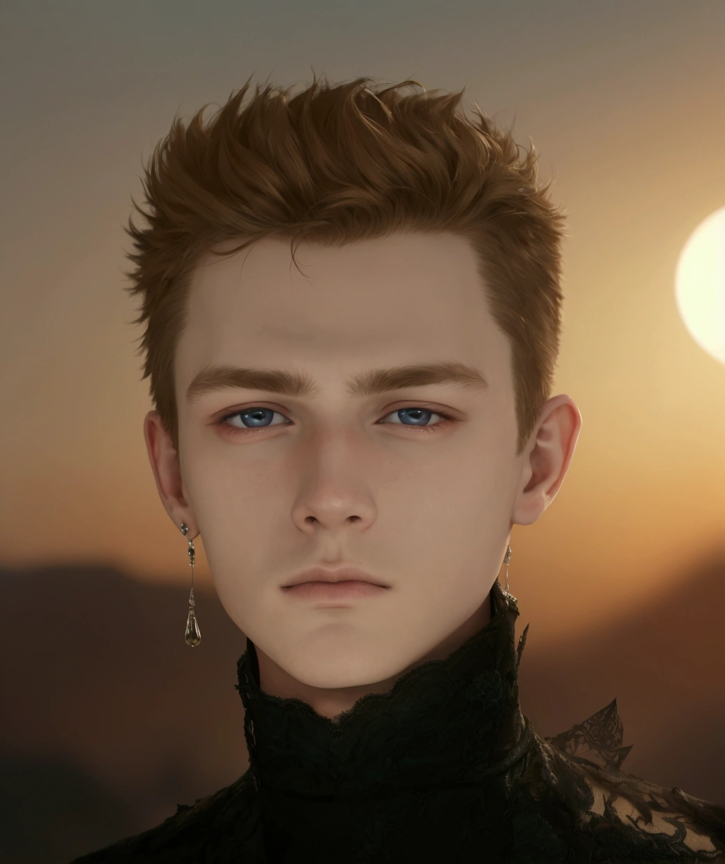 An 18 year old caucasian man