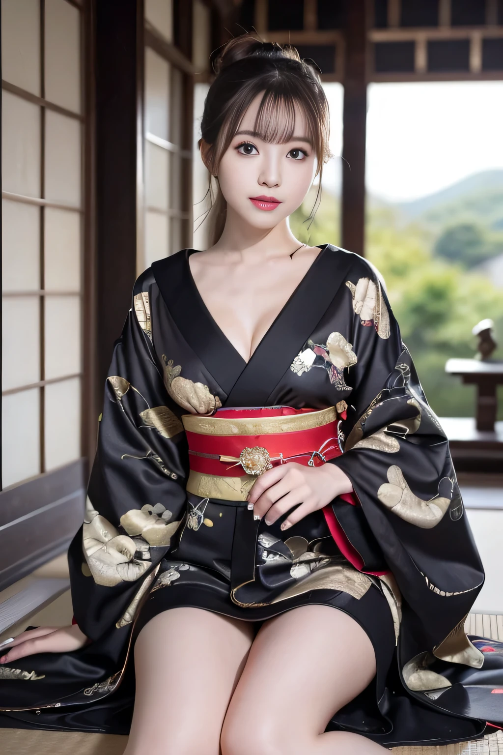 Detect Language English Japanese Korean Japanese English Korean
((8k))、(RAW Photos)、(Real)、(Real like the picture)、Ultra-high resolution、masterpiece、Highest quality、Perfect lighting、Professional Lighting、Detailed lighting、Dramatic Shadows、Ray Tracing、(Photo Real Stick:1.2)、(Sharp Focus)、Beautiful woman in one Japan、Cowboy Shot、20-year-old、(Alluring、sexly、eros,)、Beautiful Face、Detailed and perfect face、Large, even eyes、Small head、Six perfectly proportioned bodies、Slim figure、Beautiful and detailed brown eyes、Small breasts、Big thighs、Brown hair in a tall ponytail、Medium messy hair、Half-open mouth、Sitting and looking into the viewer、(Mother smiling gently)、kimono、Red waistband、Expose your shoulders、((oiran、countries,))、((Old Japanese house))、(Dark Room)、((Blur))、
Beautiful Face、Detailed and perfect face、Large, even eyes、
( (8 K)),(rō shashin),(riaru),(shashin no yō ni riaru), chō kō kaizōdo, kessaku, saikou hinshi, Completed exam, Pure no shōmei, shōsaina shōmei, doramachikku no kage, retorting,(Photorealist: 1. 2),(Shāpufōkasu), 1-ri no Nihon no utsukushī josei, kābōishotto, 20-sai,(yōen, sekushī, eros,), utsukushī kao, Shosaide Kanpekina Kao, ōkikute kintōna me, Atama ga Chisai, The tombstone of the king, Family's family, The chair of the utsukushi school, Chisana Mune, ōkina futomomo, toruponiteru no chairo kami,-Chū-teido no midareta, hanbiraki no kuchi, I'm going to the hospital with my wife and I,(Yasushi's mother is dead), kimono, akai koshimaki, kata or roshutsu suru,((oiran, countries,)),((Japanese)),(kurai heya),((bokasu)), utsukushī kao, Shosaide Kanpekina Kao, ōkikute kintōna me,
Show more360 / 5,000
((8k)), (RAW photo), (Real), (Photorealistic), Ultra high resolution, Masterpiece, Top quality, Perfect lighting, Professional lighting, Detailed lighting, Dramatic shadows, Ray tracing, (Photorealistic: 1.2), (Sharp focus), One beautiful Japanese woman, Cowboy shot, 20 years old, (sexly, sexly, Erotic,), Beautiful face, Detailed and perfect face, Large and even eyes, Small head, Six-headed well-proportioned body, Slender figure, Beautiful and detailed brown eyes, Small breasts, Large thighs, Brown hair in a tall ponytail, Medium messy hair, Half-open mouth, Sitting pose, Looking into the viewer, (Smiling gently, Mother), kimono, Red loincloth, Exposing shoulders, ((oiran, countries,)), ((Old Japanese house)), (Dark room), ((Blur)),