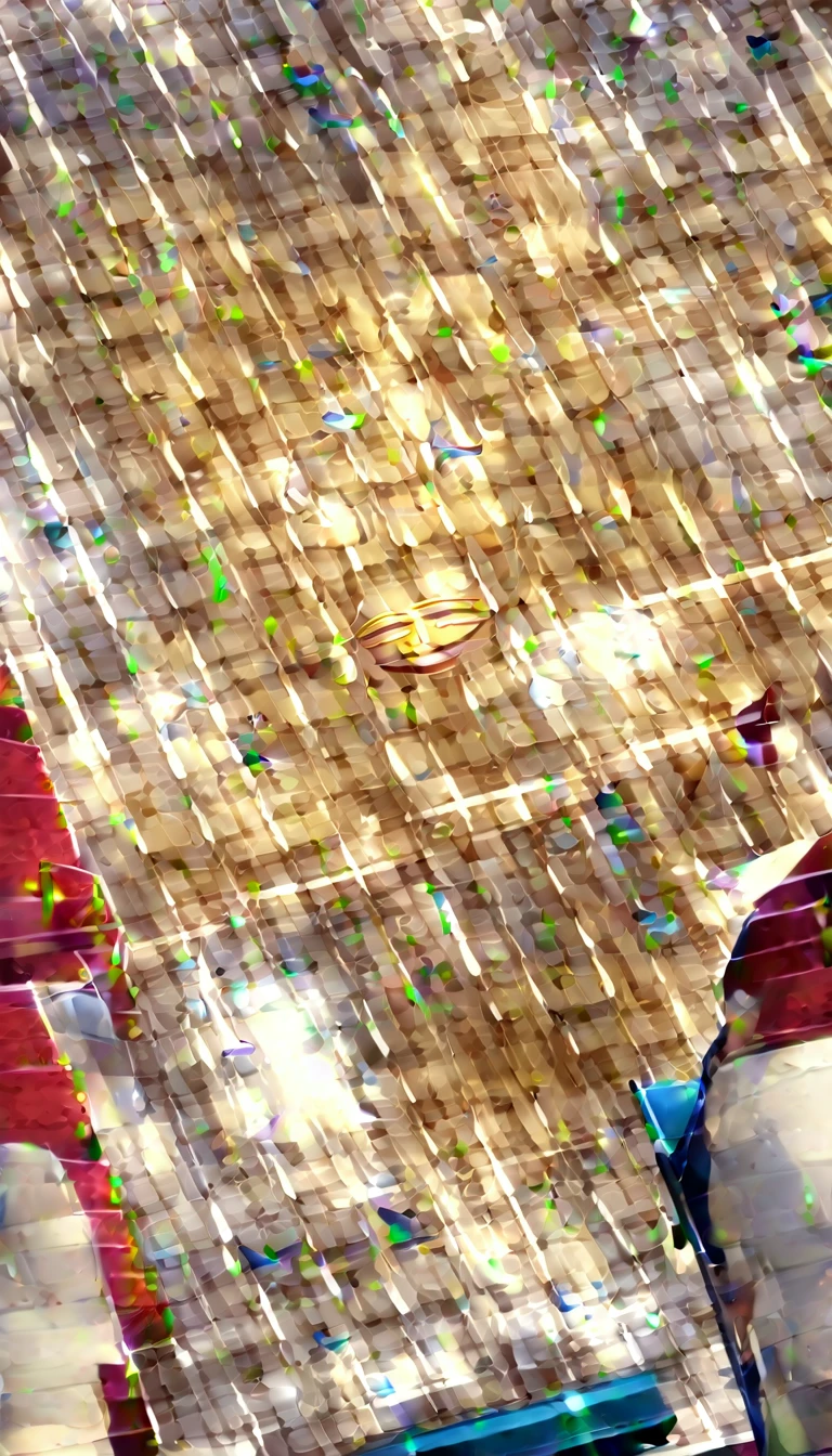 (((best quality)), ((masterpiece)), (details), masterpiece, best quality, high quality, ulutra detailed, perfect face, ((1girl, Blue eyes, cat ears: 1.3 silver bob hair: 2.5,)) 、Shiny Hair、Glowing Skin、blush、Lustful look、Side Angle、Ocean岸、Ocean、evening、Shore、View here、Red Micro Bikini、Wipe your head with a towel、barefoot、smile、Look up here