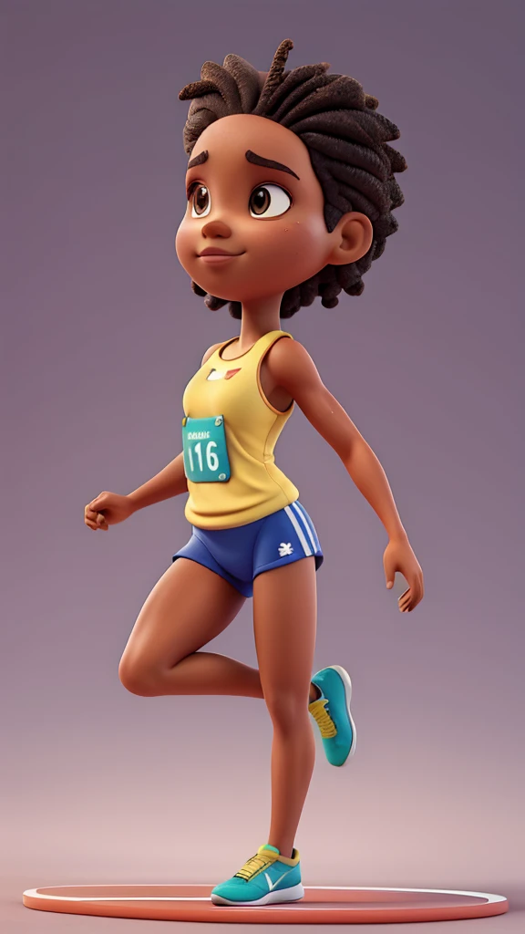 Olympic Games, track and field athlete, Front view side view, Running athlete, Pixar, UHD, masterpiece, accurate, high details, textured skin, best quality, highres, 4K