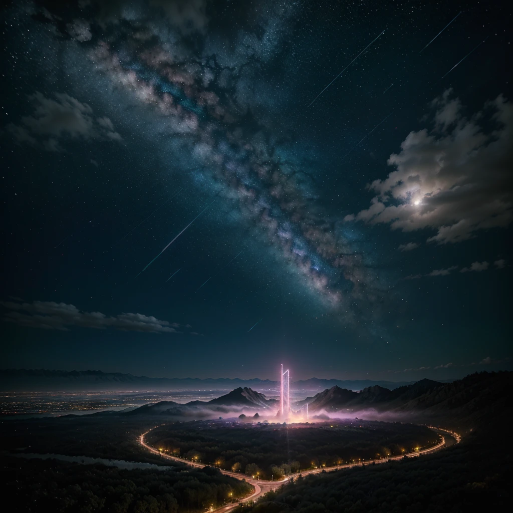 Greatest Quality, the best imagenary scene, Beautiful sky,beautiful nebula,best epic galaxy, imagenery sky,dynamic star colourfull,fantasy flower,fantasy word,utopia sky,utopia world,heavenly sky,super epic sky, colourfull sky,moonlight,dramatic scene,flower area,interstellar dimension,high definition art,the greatest Quality art,powerfull art,top special art,professional art,beautiful forest,fireflies,natural flora,glowing light flower, best lanscape,epic wallpaper,tranquil night