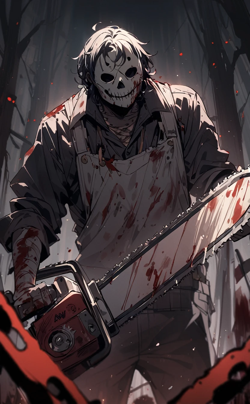 4k、Like a horror movie、blood droplets、Leatherface、Chainsaw