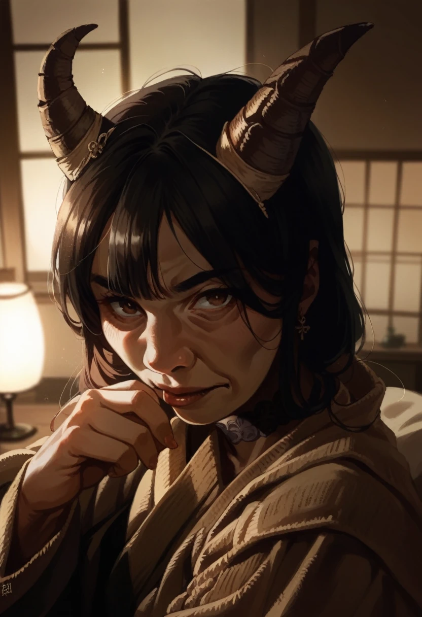 Japanese old woman (Latifa) (the devil)