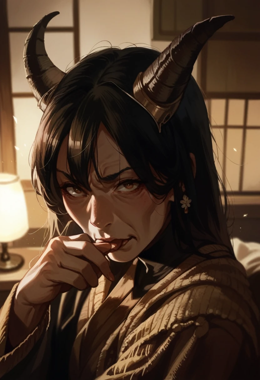 Japanese old woman (Latifa) (the devil)