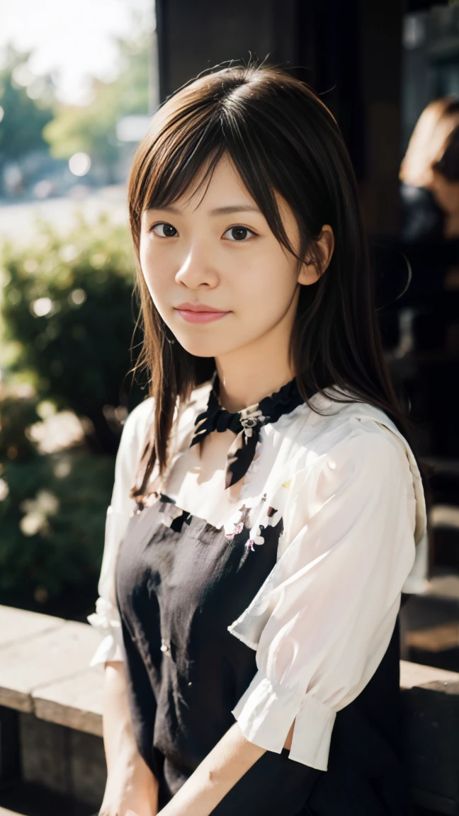 ((from below:1.5)), ((whole body:1.5)), (ultra detailed), (masterpiece), (best quality), Highest quality, Realistic, Surreal, Highest quality, Extremely detailed CG, Very delicate and beautiful, 16K wallpaper, High resolution, 1 Girl, 38歳の日本people女性, (small eyes:1.5), ((Two very small moles on my right cheek:1.5)), (Skin dents), Medium Chest, (Professional Lighting), (University campus at night), people々, Long Hair, (bangs:1.5), ((blouse:1.5)), (I wore it:0.8), Nice, bloom, Floating Hair, (Dynamic pose:0.6), BREAK ((in the night:1.5)), Beautiful moonlit night sky, bench, Sitting, Spread your legs, (Shy Smile:1.2), Thin lips, slim, (Highly detailed face), (Highly detailed facial expressions), (Face the front completely:1.5), ((Looking into the camera:1.5)), Slender body, Large file size,