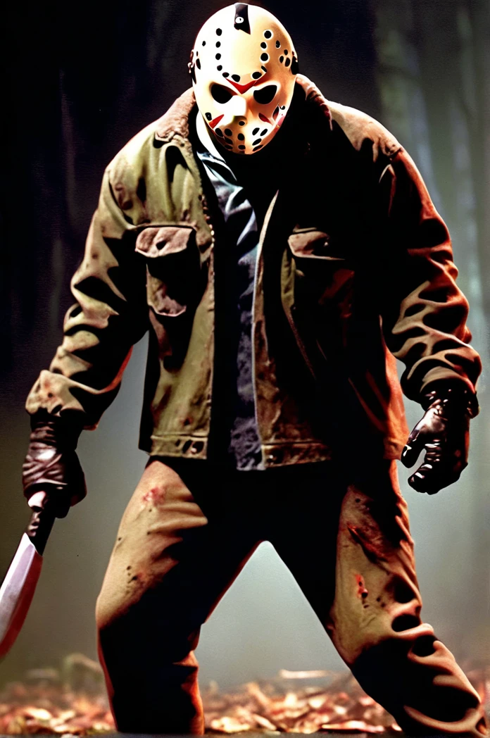 Aggressive pose、Jason Voorhees