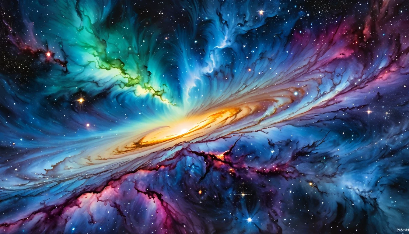 [Flying Whale, To The Wind, baroque:20]:BG[Nebula IC434] (Art by Slawomir-Maniak), Lush watercolor palette canvas/acrylic, Intricate, Extreme detailing, Complex key, ((Single Shot)), ((Best Quality)), ((Masterpiece)) , ( (Realistic)), (IDEAL), 8K, impressionism: 0.2 Обои Full HD