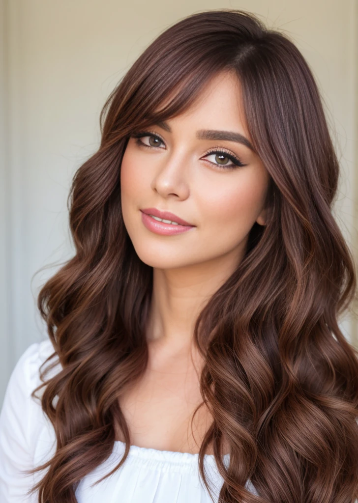D&#39;en haut. portrait D&#39;une magnifique femme , 24 ans, cheveux ondulés. elle est mannequin pour le magazine Playboy. Elle a un sourire subtil et flirte avec la caméra, à la lumière du coucher du soleil:1.2), yeux parfaits, Des mains parfaites, corps parfait, cheveux parfaitS, poitrine parfaite, hair behinD the&#39;oreille, uhD, rétine, heaD of&#39;ouvrages d&#39;art, précis, Anatomiquement correct, textureD skin, Great Detail, high Details, haute qualité, Prime, Meilleure qualité, haute résolution, 16k, 8k, hyper réaliste