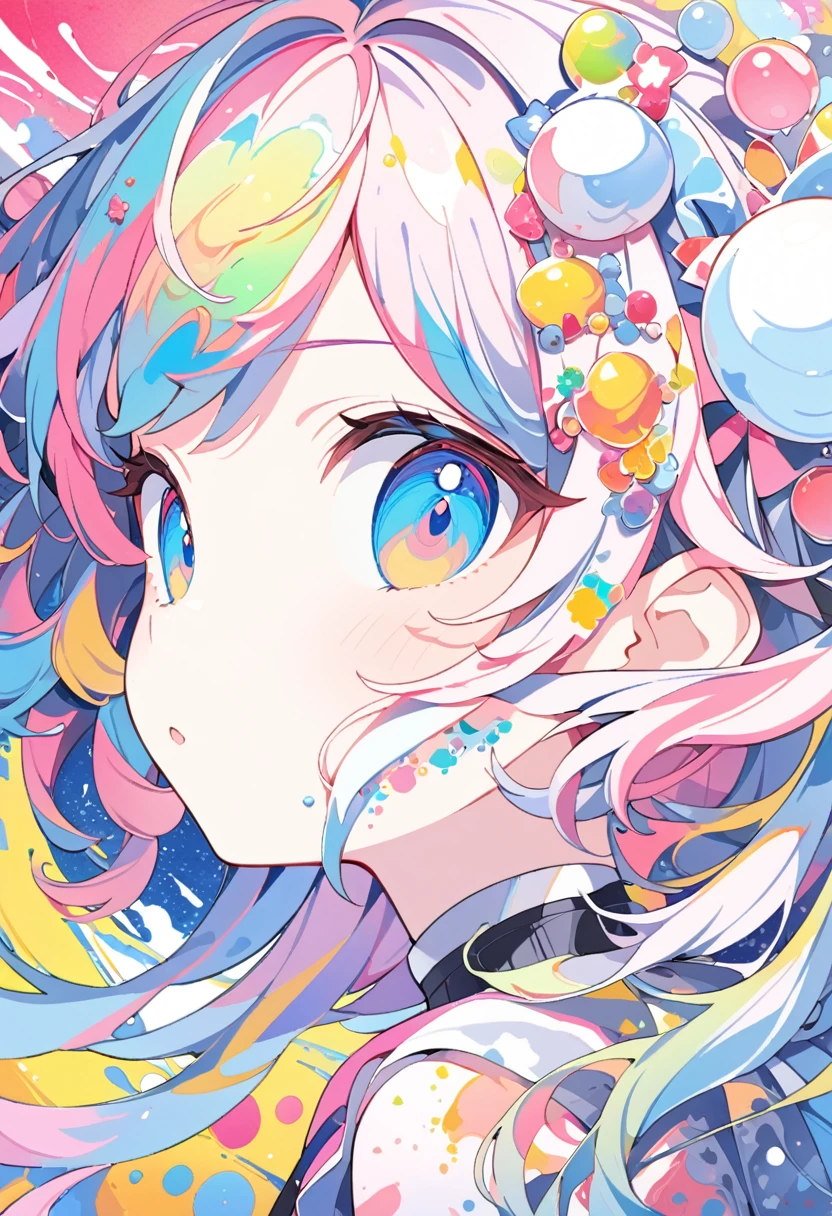 Momoko Sakura Style、8K quality、Intense watercolor, detailedな水彩アート, Watercolor splash, Surreal, Avant-garde pop art, Beautiful and expressive paintings, Beautiful artwork illustration, Very colorful tones, wonderful, Cool Beauty, Highest quality、Official Art, Vector art, Stylish design, (((最も美しい二人のHIPHOP fashionのo美少女))), (((Highest quality))), High resolution, ((detailed)), (((Doodle Art)), ((masterpiece)), ((Super detailed)), ,(((HIPHOP fashion))),(((((Two Girls)))))
