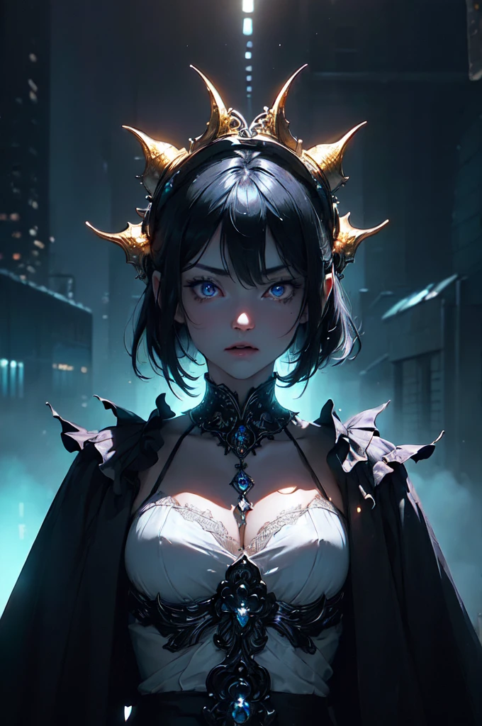 (3 people:2),Multi-text photos,(masterpiece:1.2),Highest quality,(figure:1.2),(Very detailed),Gothic,Hyper Details,(Delicate and detailed), (Intricate details), (Cinematic Light,Highest quality Backlights), Clear lines, From below,(Devilish,Abysmal),Perfect body,(Two Girls),(One boy),(Bioluminescent hair:1.2),(Glowing Eyes:1.3),(Satanic),Fantasy, Close your eyes for a moment,Underworld,(dynamic:1.2),((compensate)),High Contrast,(Best lighting, Very delicate and beautiful),((Cinematic Light)),(((colorful))), elegant,(映画のmasterpiece),intense,Powerful,Splashes of color,really eye-catching,(Brimstone),(Dark Lineage),Shadowy,underworld,subterranean,((backgroundにcolorfulなペイントが飛び散る, Dulux,)),((caustic)),Dynamic Angle,Beautiful sparkle,(Enchanting),(複雑で詳細な映画のbackground),(Artfully crafted brilliance),amazing,華やかな空のbackground, Detailed Clouds, ray tracing reflection, Ambient Occlusion,Havoc,(Shrouded in fog), (Atmospheric),spooky,Hellspawn,fire ,inflammation,intense,background、city、far and near method