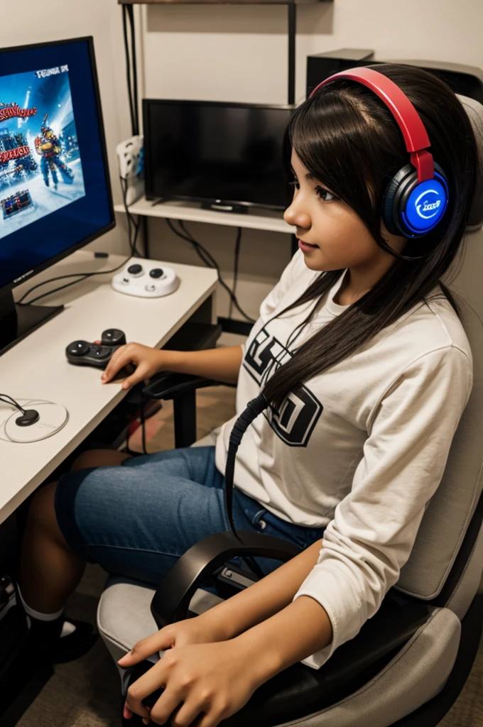 Gaming girl