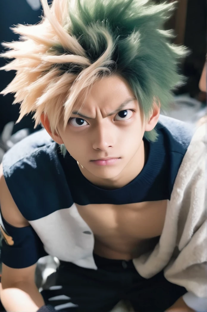 live-action、My Hero Academy、Hot and cold、short、Bakugou、Around 20 years old、