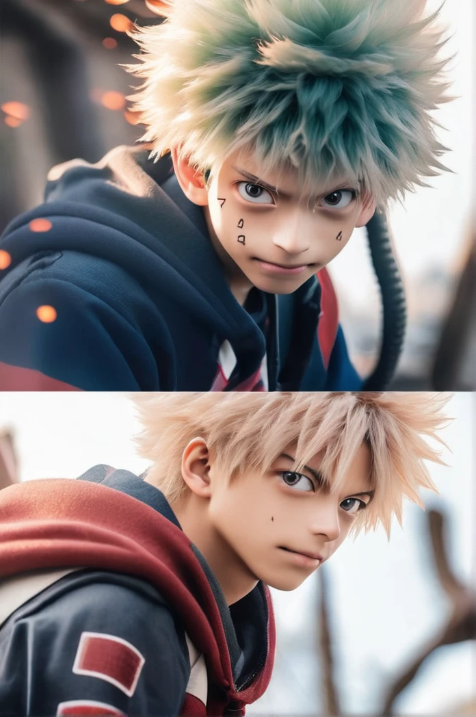 live-action、My Hero Academy、Hot and cold、short、Bakugou、Around 20 years old、