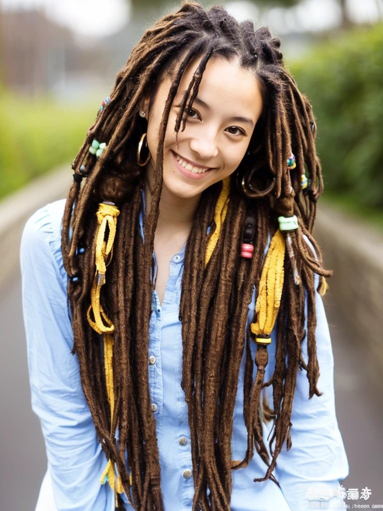 Super cute Japanese girl、smile、(((Dreadlocks)))、(((Dreadlocks)))、(((Dreadlocks)))、、(((Dreadlocks)))、(((Dreadlocks)))(((Dreadlocks)))、(((Dreadlocks)))、(((Dreadlocks)))、(((Dreadlocks)))、(((Dreadlocks)))